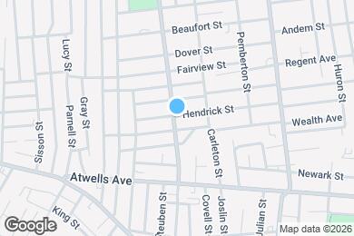 Map image of the property - 71 Mount Pleasant Ave