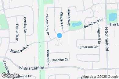 Map image of the property - 166 Cheyenne Ct