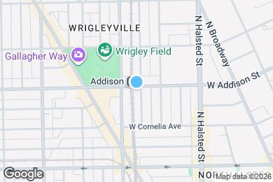 Map image of the property - 3554 N Wilton Ave