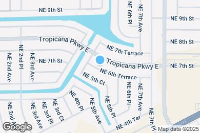 Map image of the property - 535 NE 6th Terrace