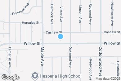 Map image of the property - 14624 Willow St