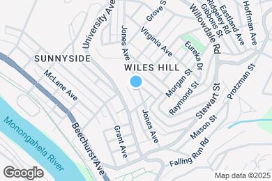 Map image of the property - 221 Jones Ave