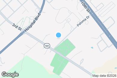 Map image of the property - Oakland Hills Apartments