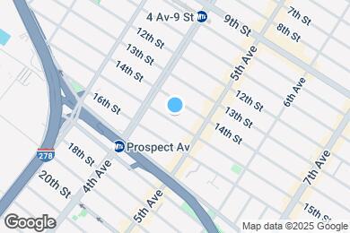 Map image of the property - 174 15th St