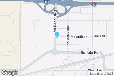 Map image of the property - 150 Mount Read Blvd