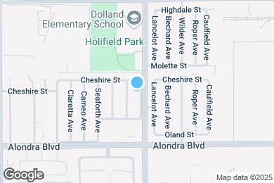 Map image of the property - 15503 Bloomfield Ave