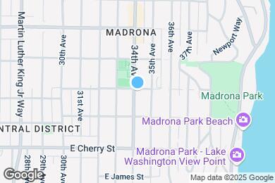 Map image of the property - 834 34th Ave