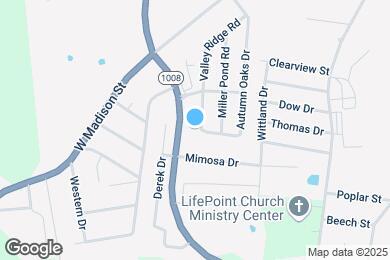 Map image of the property - 1208 Autumn Oaks Dr