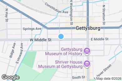 Map image of the property - 150 W Middle St