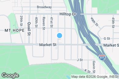 Map image of the property - 621 Morrison St