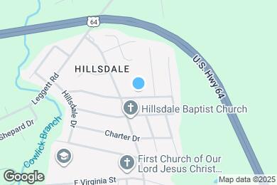 Map image of the property - 1624 Fountain St