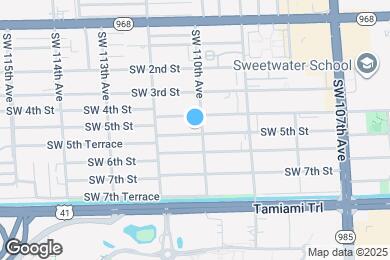 Map image of the property - 11013 SW 5th St