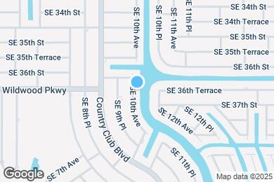 Map image of the property - 3619 SE 10th Ave