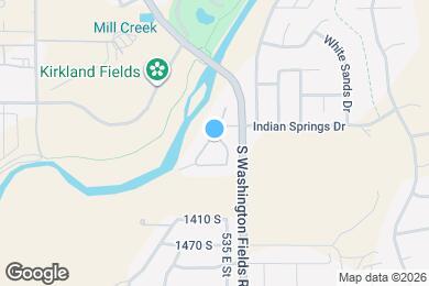Map image of the property - 1160 S Washington Fields Rd
