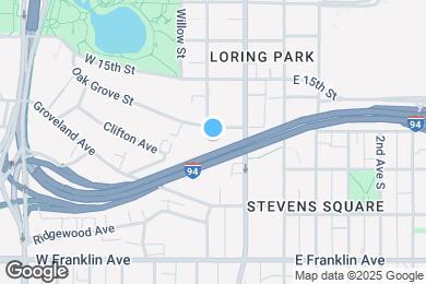 Map image of the property - Loring Grove Apartments