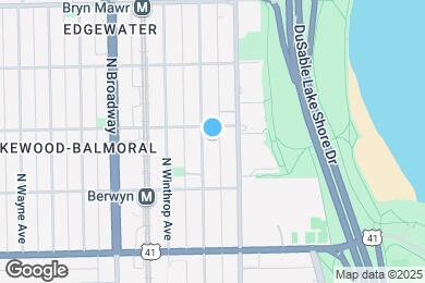 Map image of the property - 5349 N Kenmore Ave