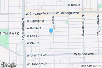 Map image of the property - 2208 W Erie St