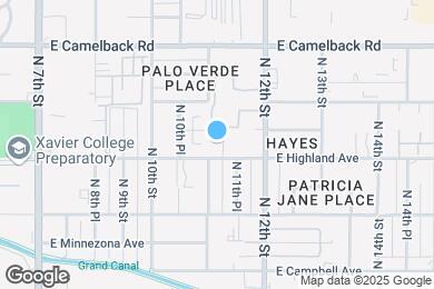 Map image of the property - Highland Terrace