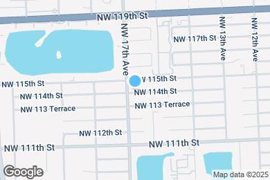 Map image of the property - 1631 NW 114th St