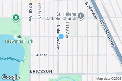 Map image of the property - 4409 Nokomis Ave