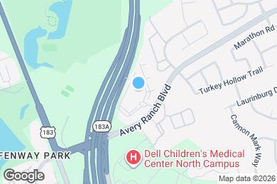 Map image of the property - 13100 Avery Ranch Blvd