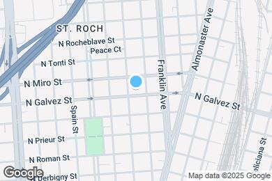 Map image of the property - 2513 N Galvez St