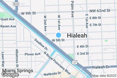Map image of the property - 508 W 1st Ave