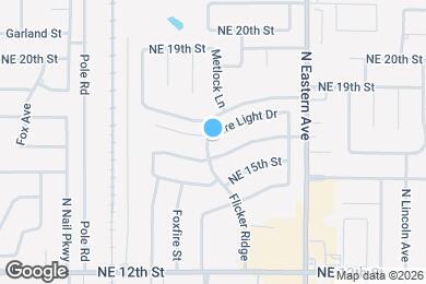 Map image of the property - 600 Fire Light Dr