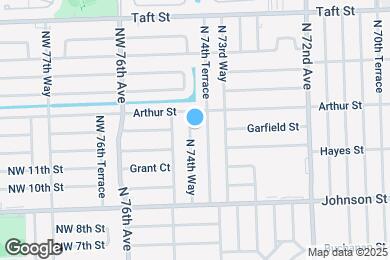 Map image of the property - 1211 N 74th Way