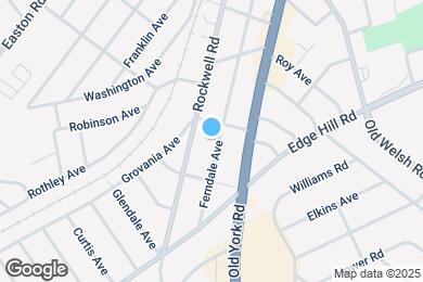 Map image of the property - 1576 Ferndale Ave