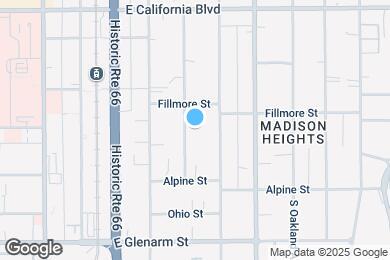 Map image of the property - 832 Magnolia Ave