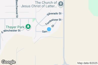 Map image of the property - 6688 W Santa Fe St