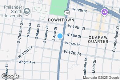 Map image of the property - 1520 Broadway St