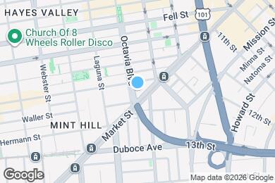 Map image of the property - 8 Octavia St