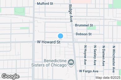 Map image of the property - 1011 Howard St