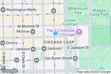 Map image of the property - 201 E Adams St