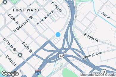 Map image of the property - 911 E 8th St