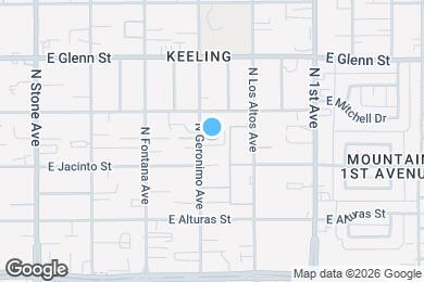 Map image of the property - 409 E Geronimo Bluff Loop