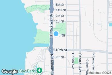 Map image of the property - 1064 N Tamiami Trl