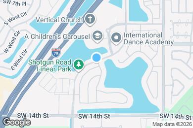 Map image of the property - 1315 SW 151st Way