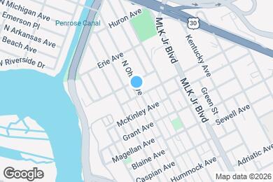Map image of the property - 1044 N Ohio Ave
