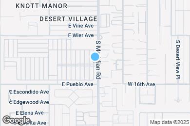 Map image of the property - 702 S Meridian Rd