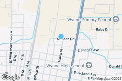 Map image of the property - 1235 Harrell
