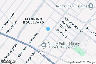 Map image of the property - 74 N Allen St