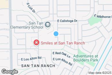 Map image of the property - 3538 S Moccasin Trail