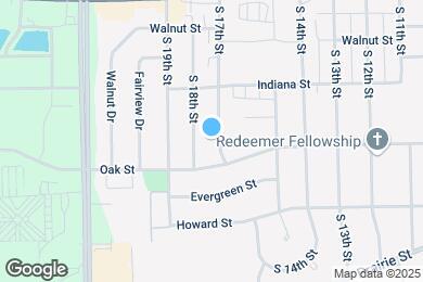 Map image of the property - 243 S 17th St