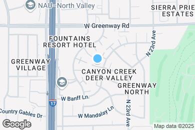 Map image of the property - 14852 N 24th Dr