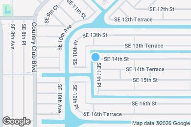 Map image of the property - 1412 SE 11th Pl