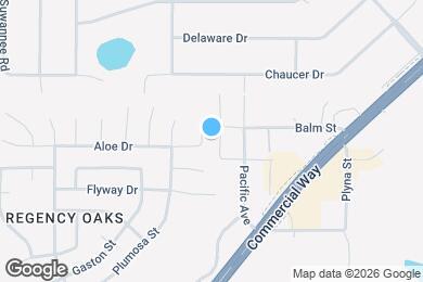 Map image of the property - 7480 Aloe Dr