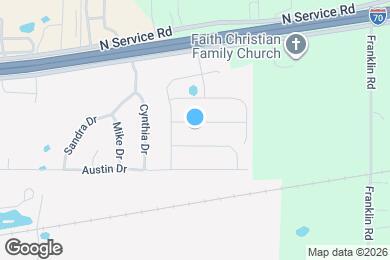 Map image of the property - 728 Courtshire Crossing